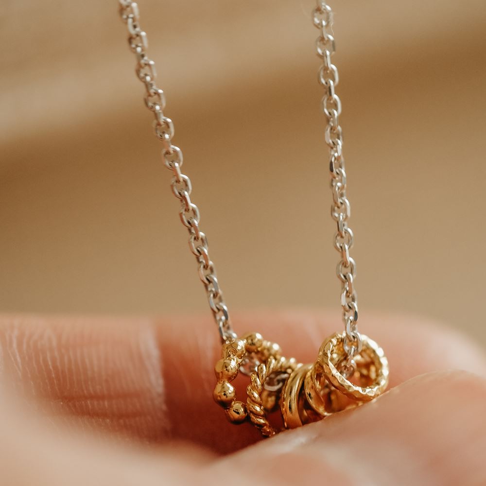 Necklace "La reconnaissante" (silver 925)