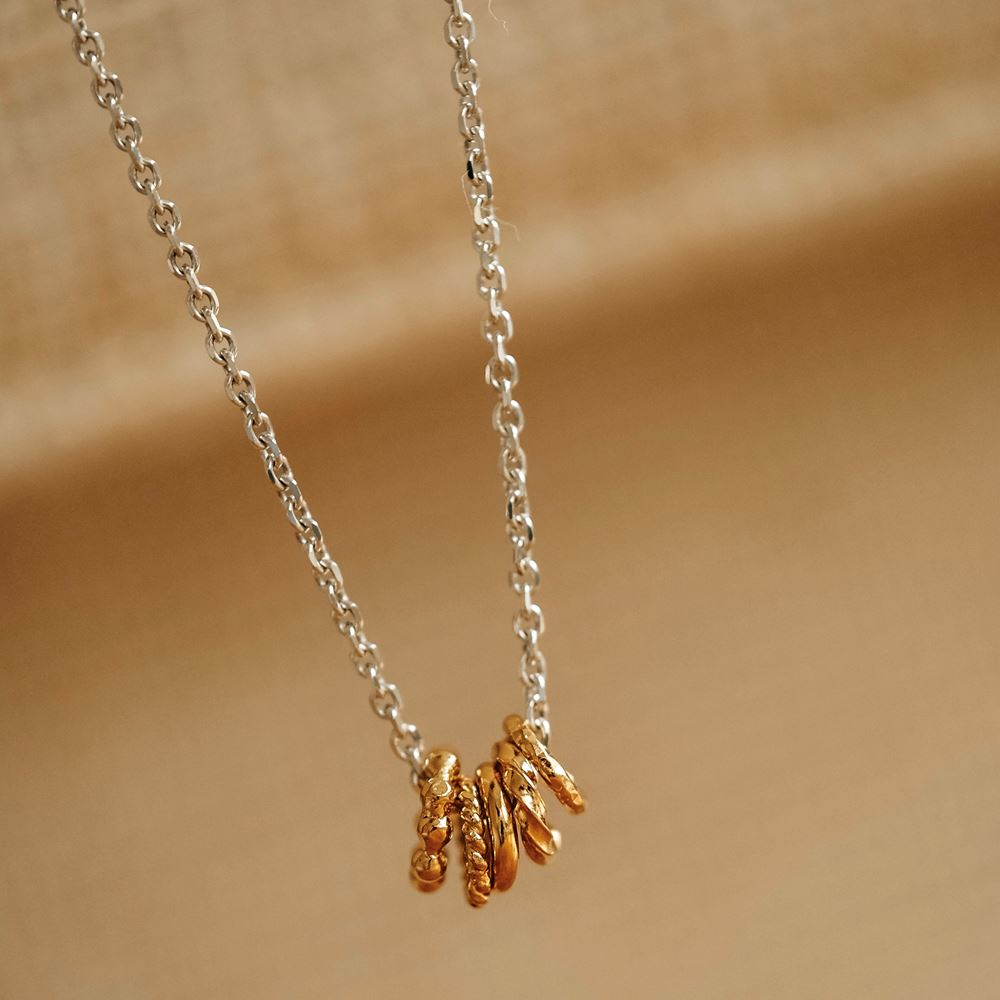 Necklace "La reconnaissante" (silver 925)