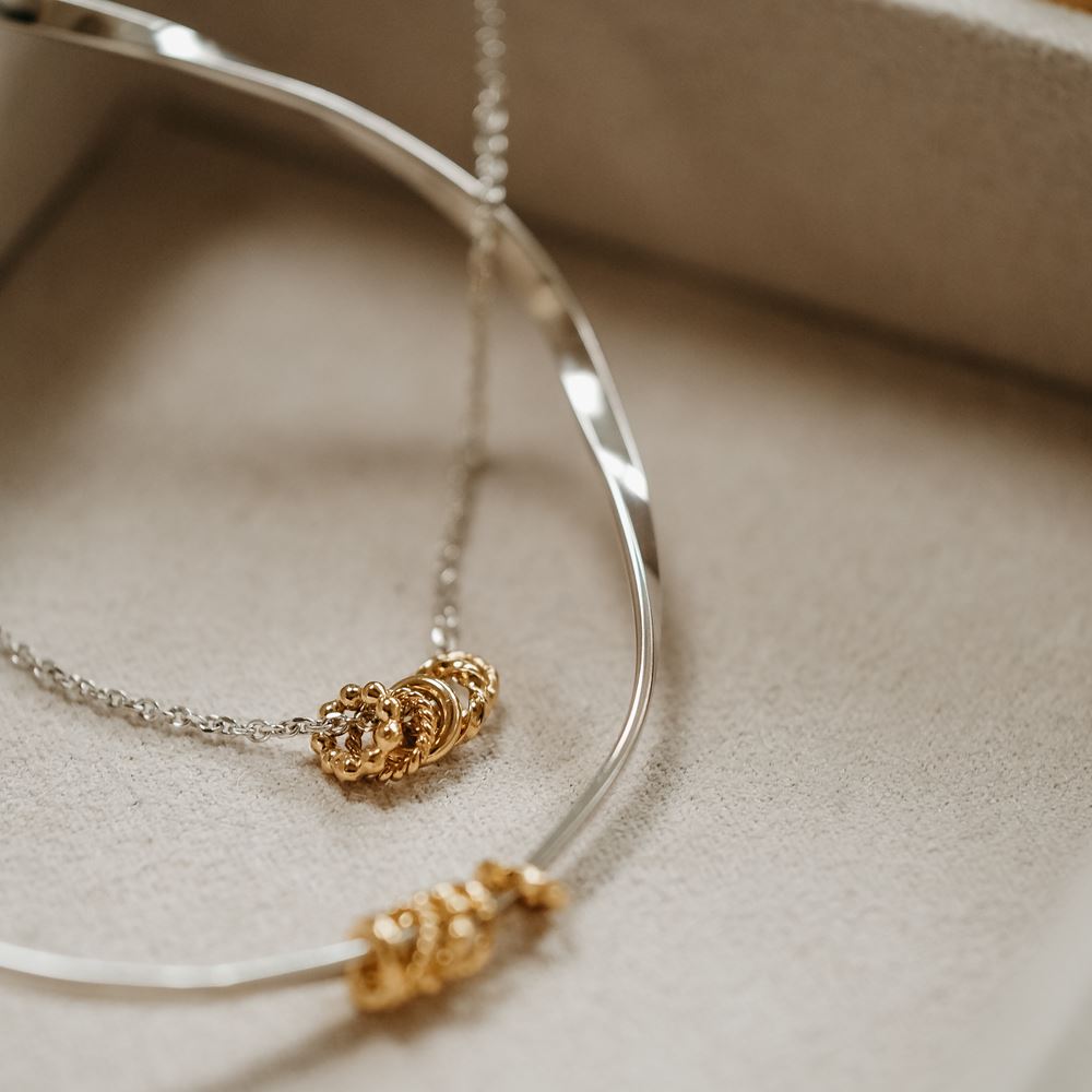 Necklace "La reconnaissante" (silver 925)