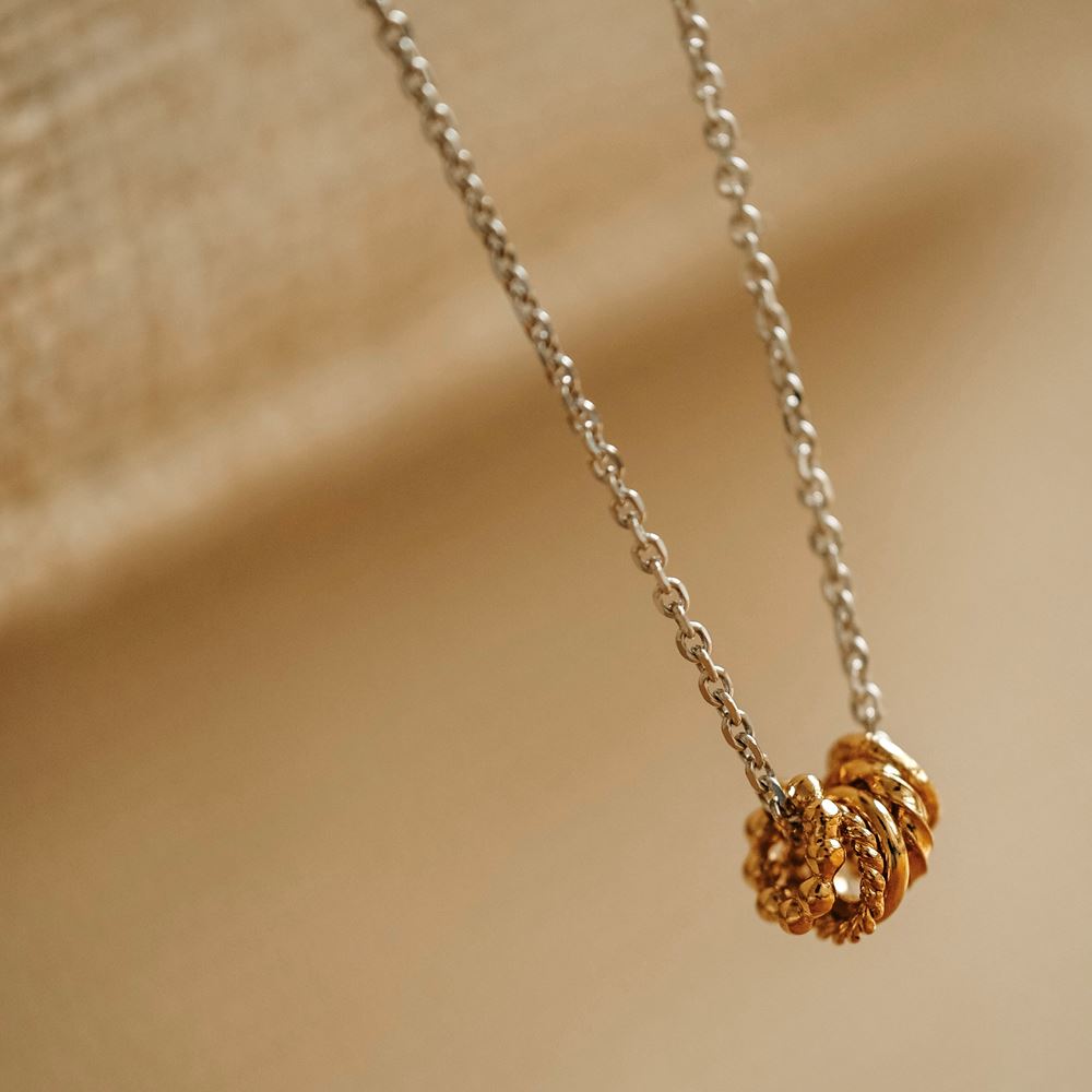 Necklace "La reconnaissante" (silver 925)