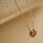 Necklace "La reconnaissante" (silver 925)