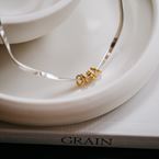 Bangle bracelet "La reconnaissante" (silver 925)