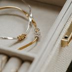 Bangle bracelet "La reconnaissante" (silver 925)