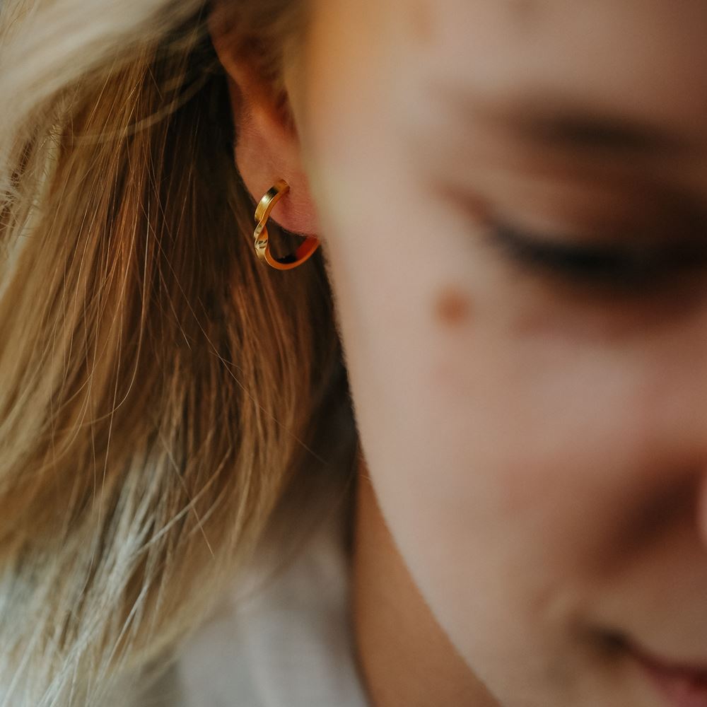 Mini creole Fairy Sacha (18k gold)