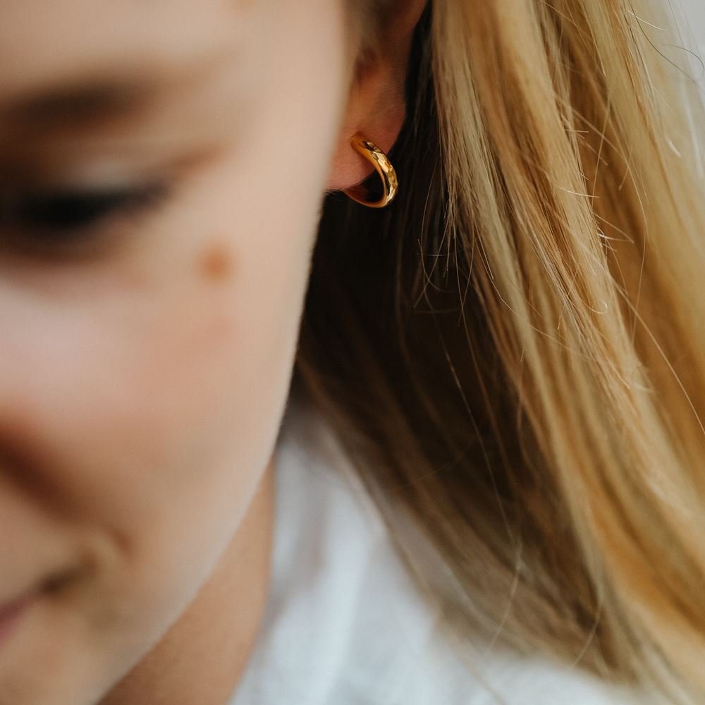 Mini creole Fairy Jo (18k gold)