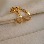 Mini creole Fairy Lara (18k gold)