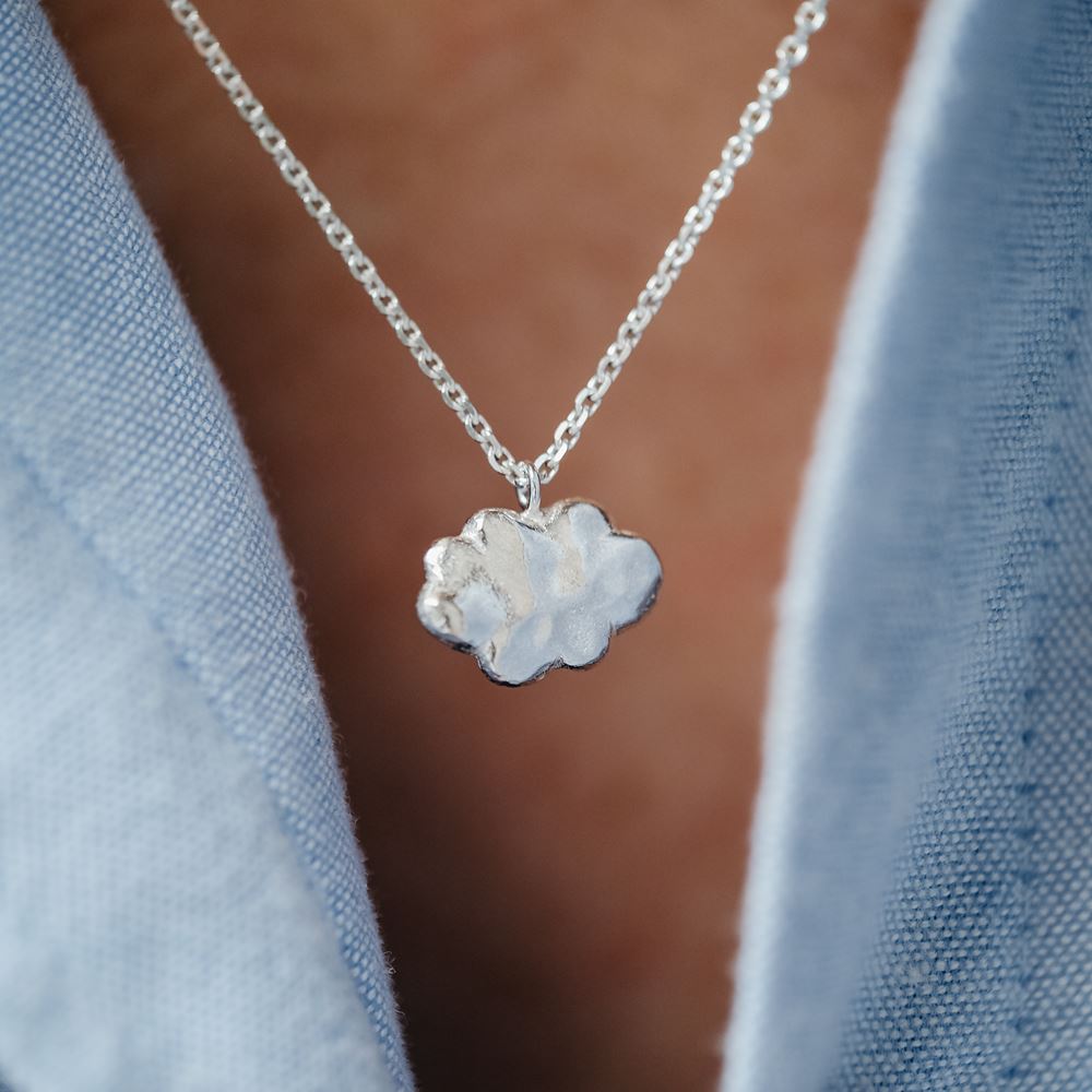 Necklace "young soul" - Cloud (silver 925)
