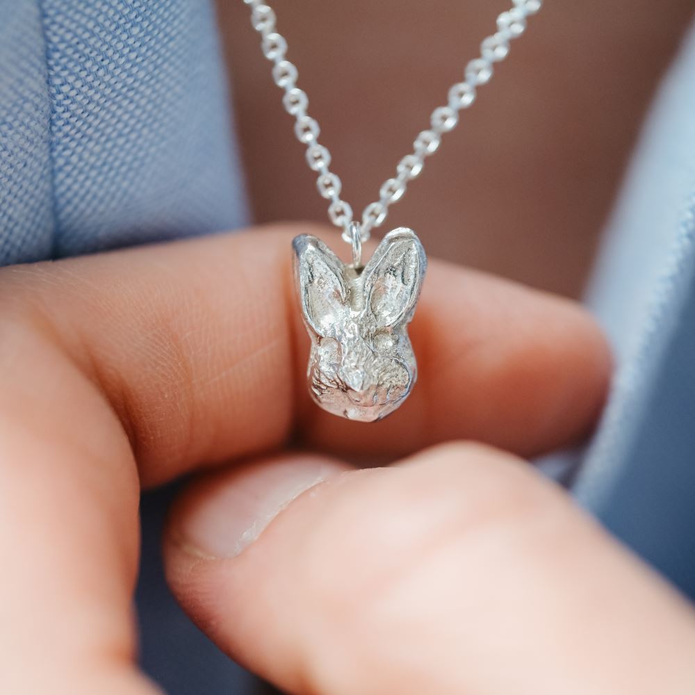 Necklace "young soul" - Bunny (silver 925)