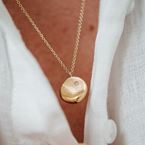 Necklace Intuition (gold plated)
