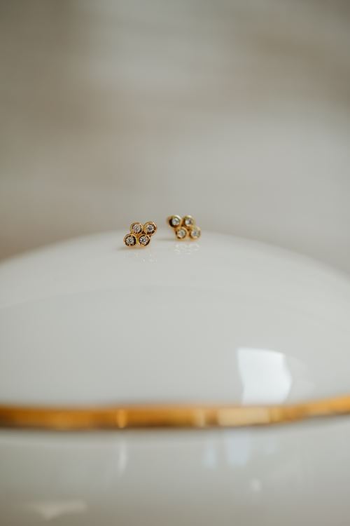Earrings Helena (gold plated)