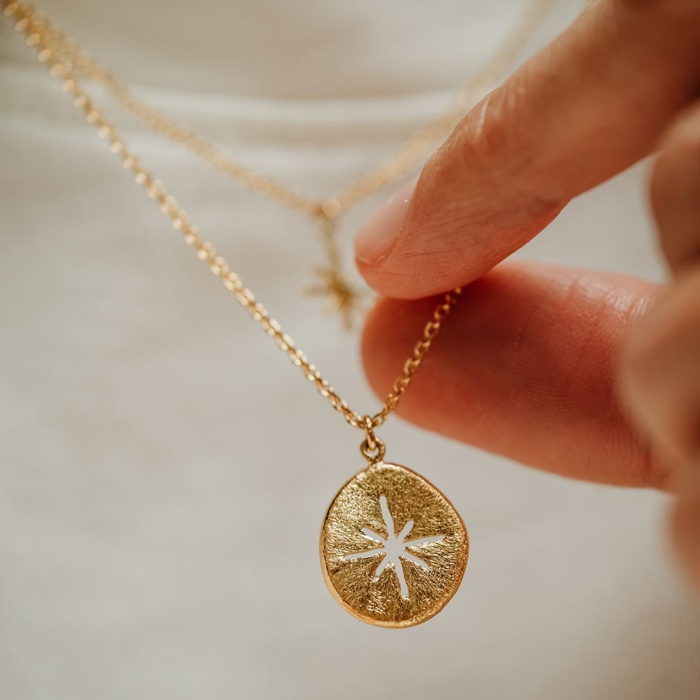 Necklace "Reliance" (gold plated)