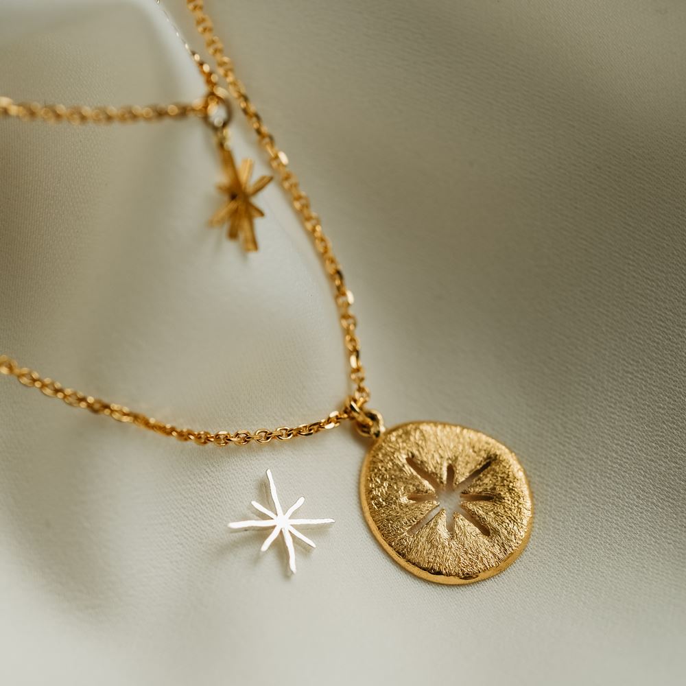 Necklace "Reliance" (gold plated)