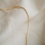 Simple necklace (18k yellow gold)