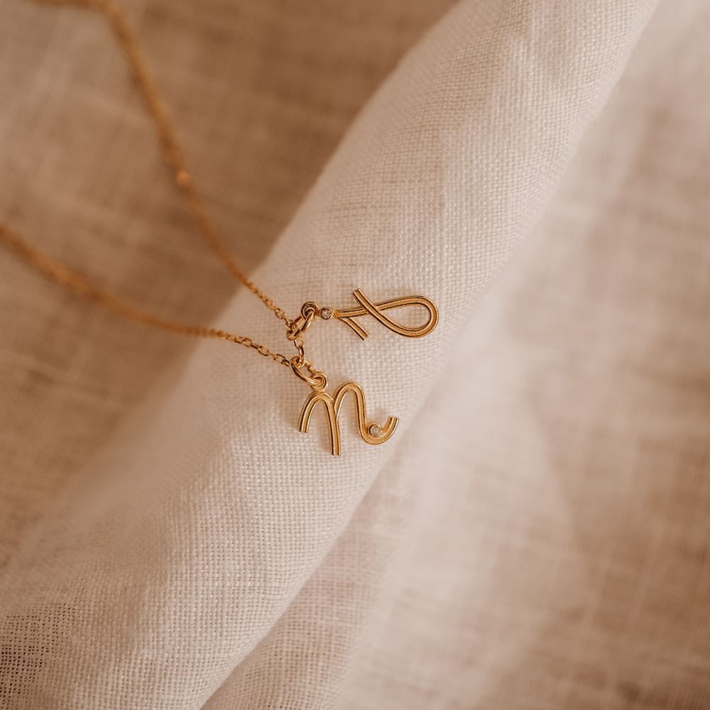 Hanger "Alphabet" (18k yellow gold)