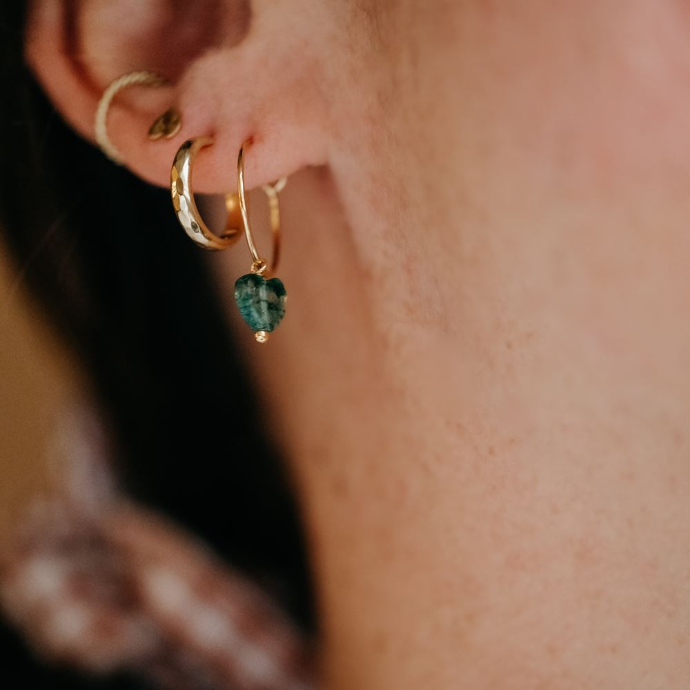 Earrings Mila (gold plated)