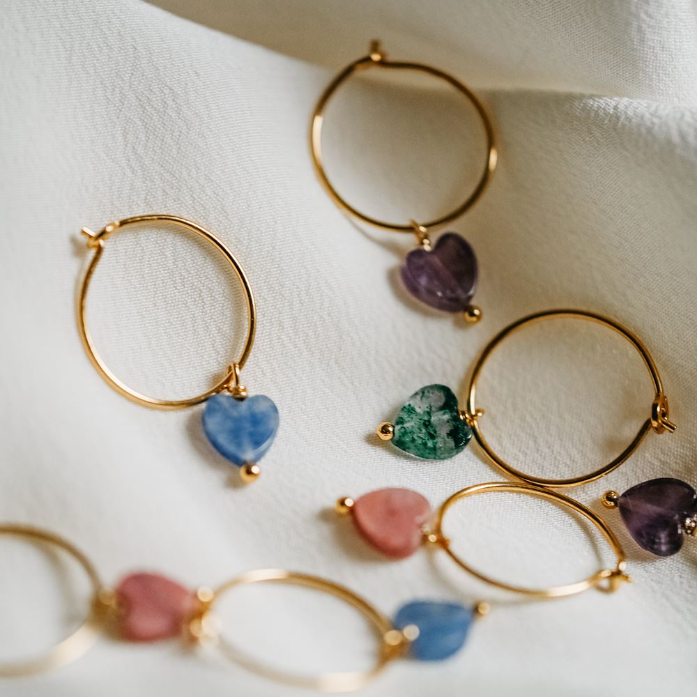 Earrings Mila (gold plated)