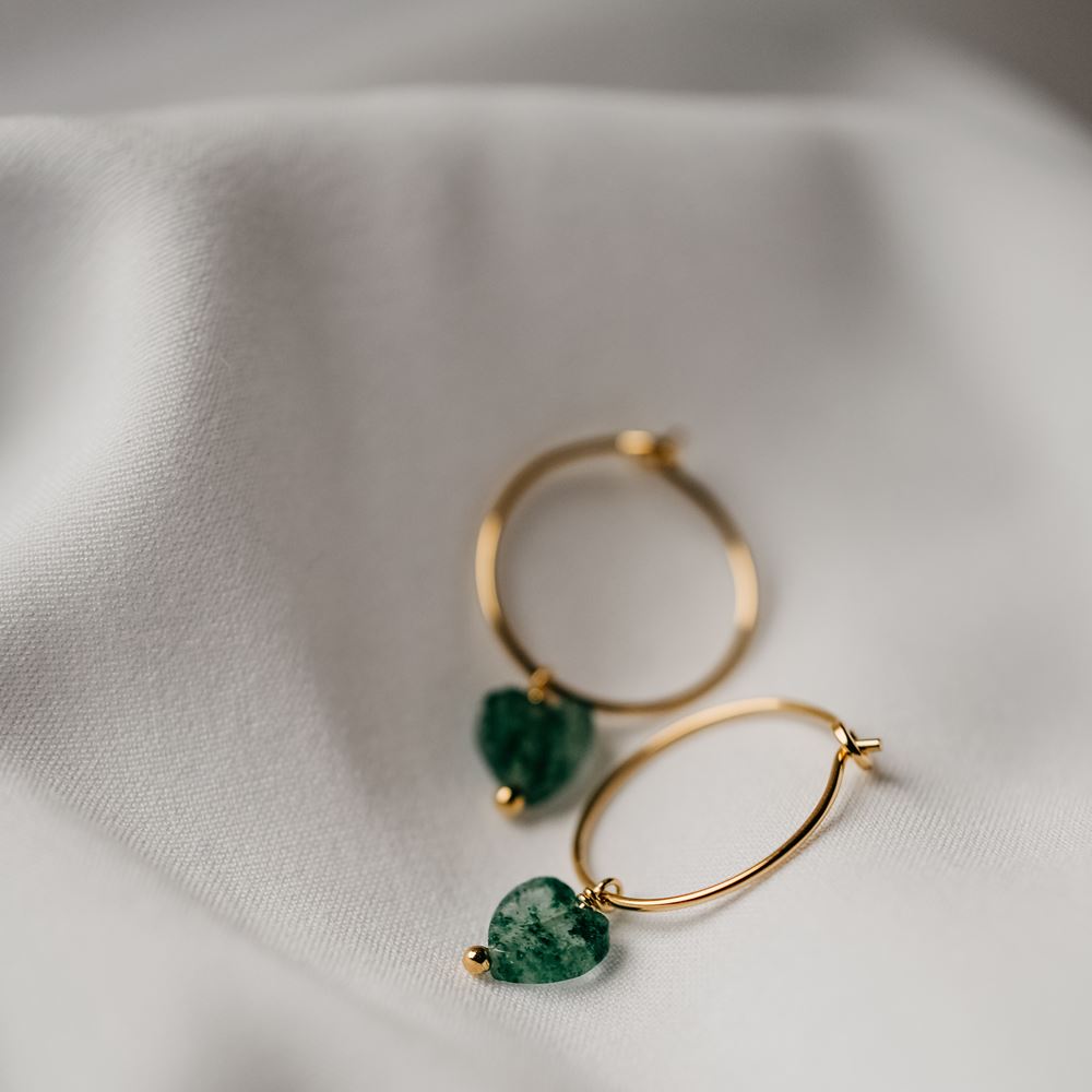 Earrings Mila (gold plated)