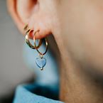 Earrings Mila (gold plated)