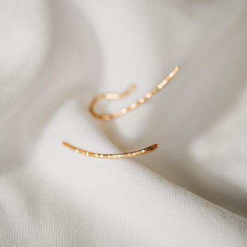 Earrings Fée Clochette (gold plated)