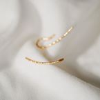 Earrings Fée Clochette (gold plated)