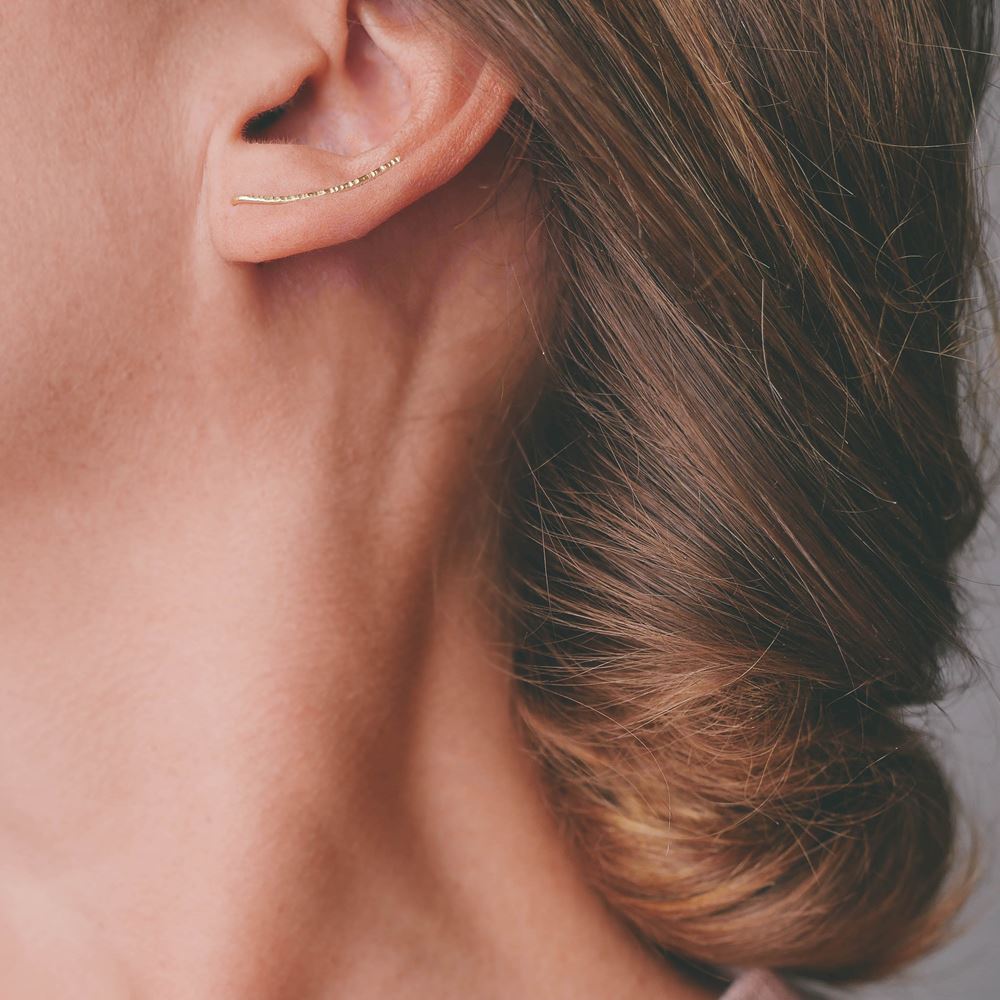 Earrings Fée Clochette (gold plated)