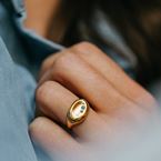 Ring "Tribu" (gold plated)