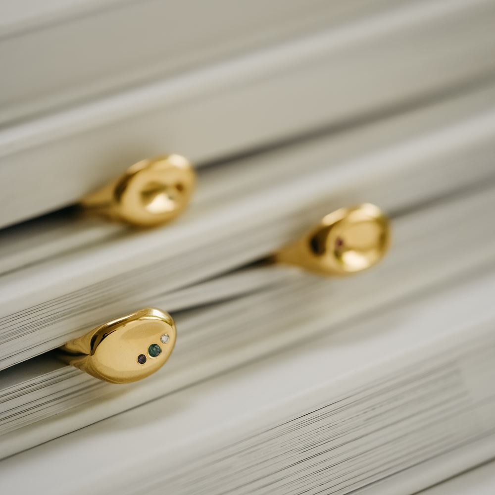 Ring "Tribu" (gold plated)