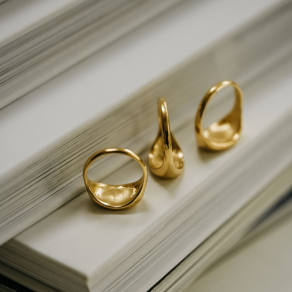 Ring "Tribu" (gold plated)