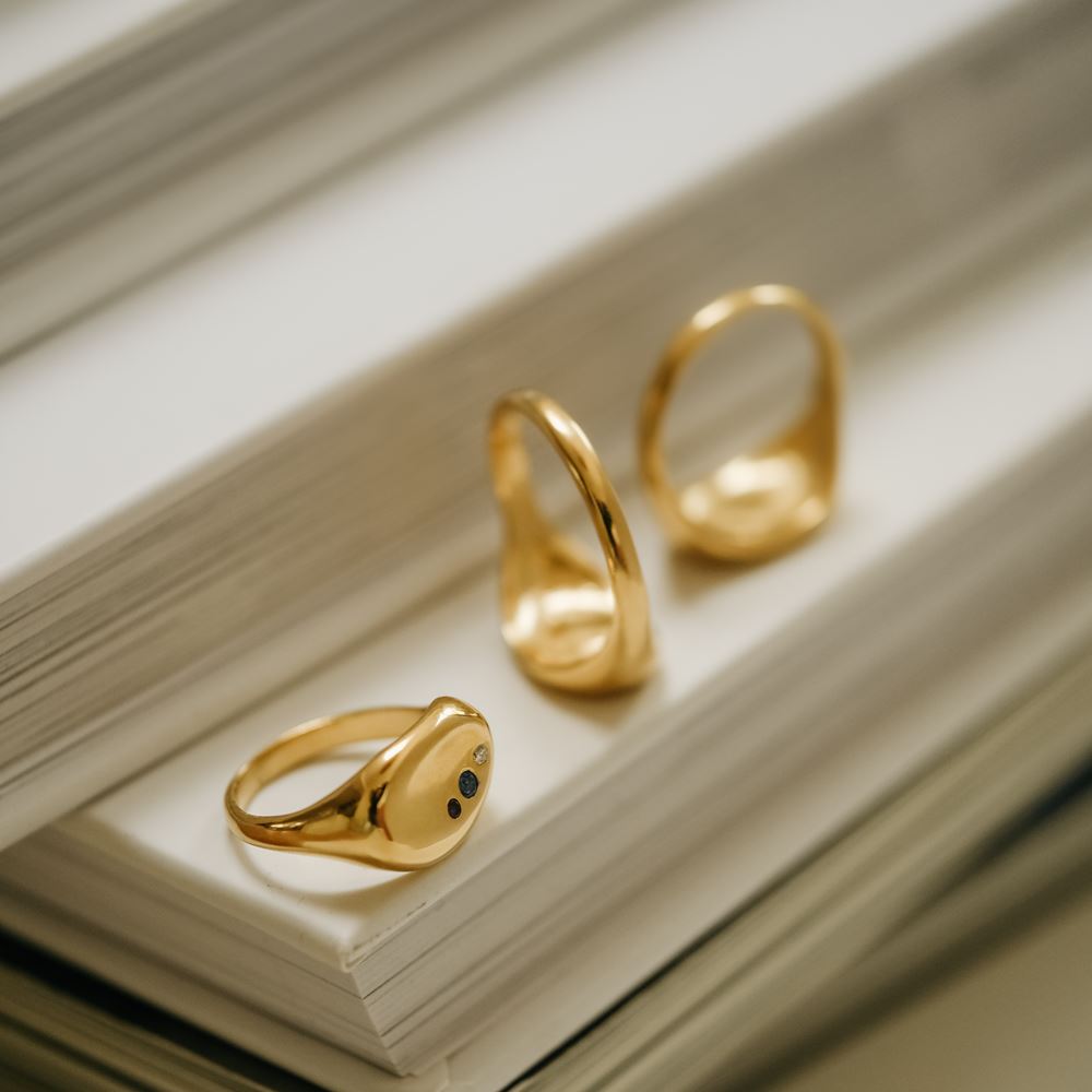 Ring "Tribu" (gold plated)