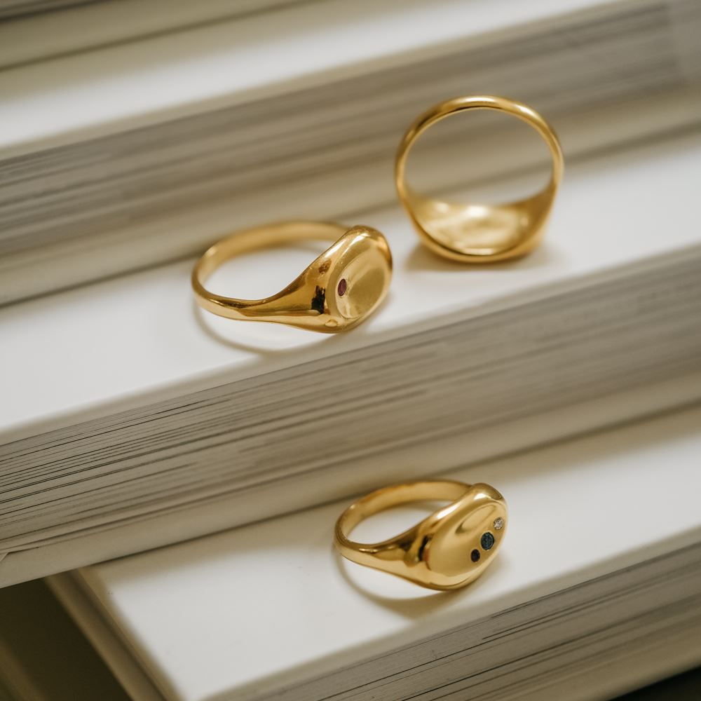 Ring "Tribu" (gold plated)