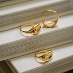 Ring "Tribu" (gold plated)