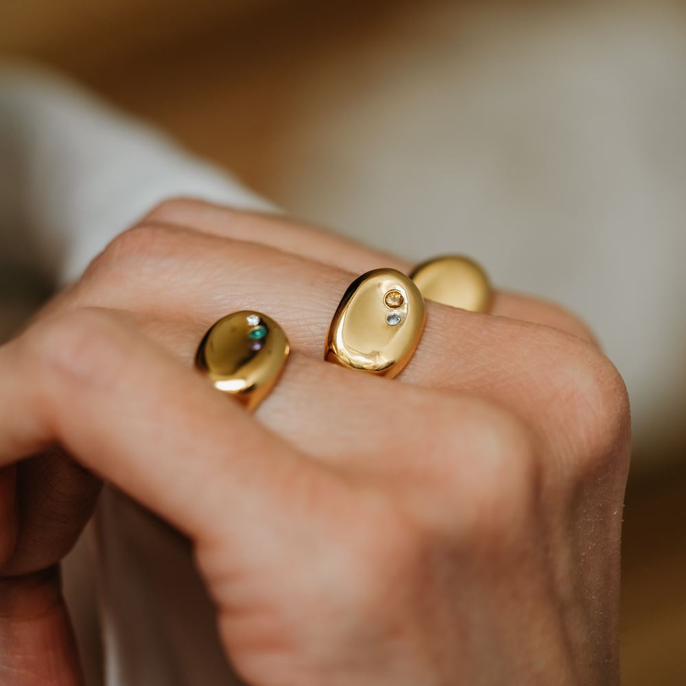 Ring "Tribu" (gold plated)