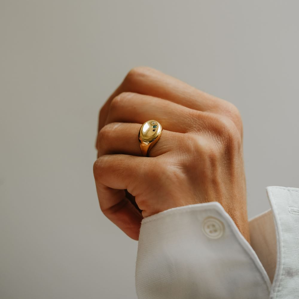 Ring "Tribu" (gold plated)
