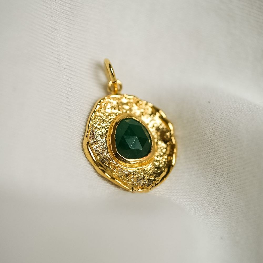 Necklace Aura - Courage (gold plated)