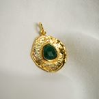 Necklace Aura - Courage (gold plated)