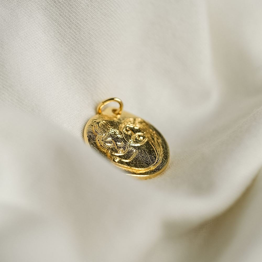 Necklace Soror (gold plated)