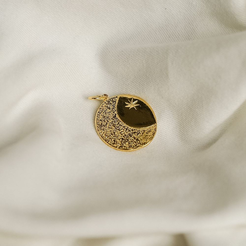 Necklace The tumbler (gold plated)