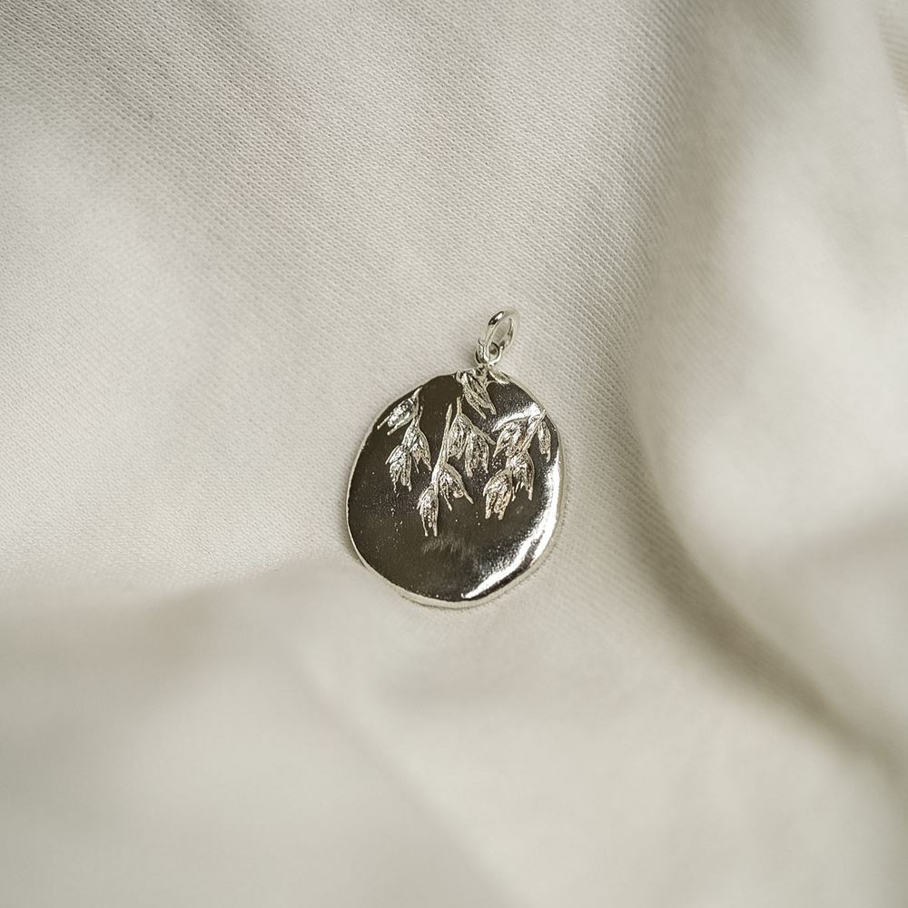 Long necklace "Grandmother Willow" (silver 925)