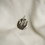 Long necklace "Grandmother Willow" (silver 925)