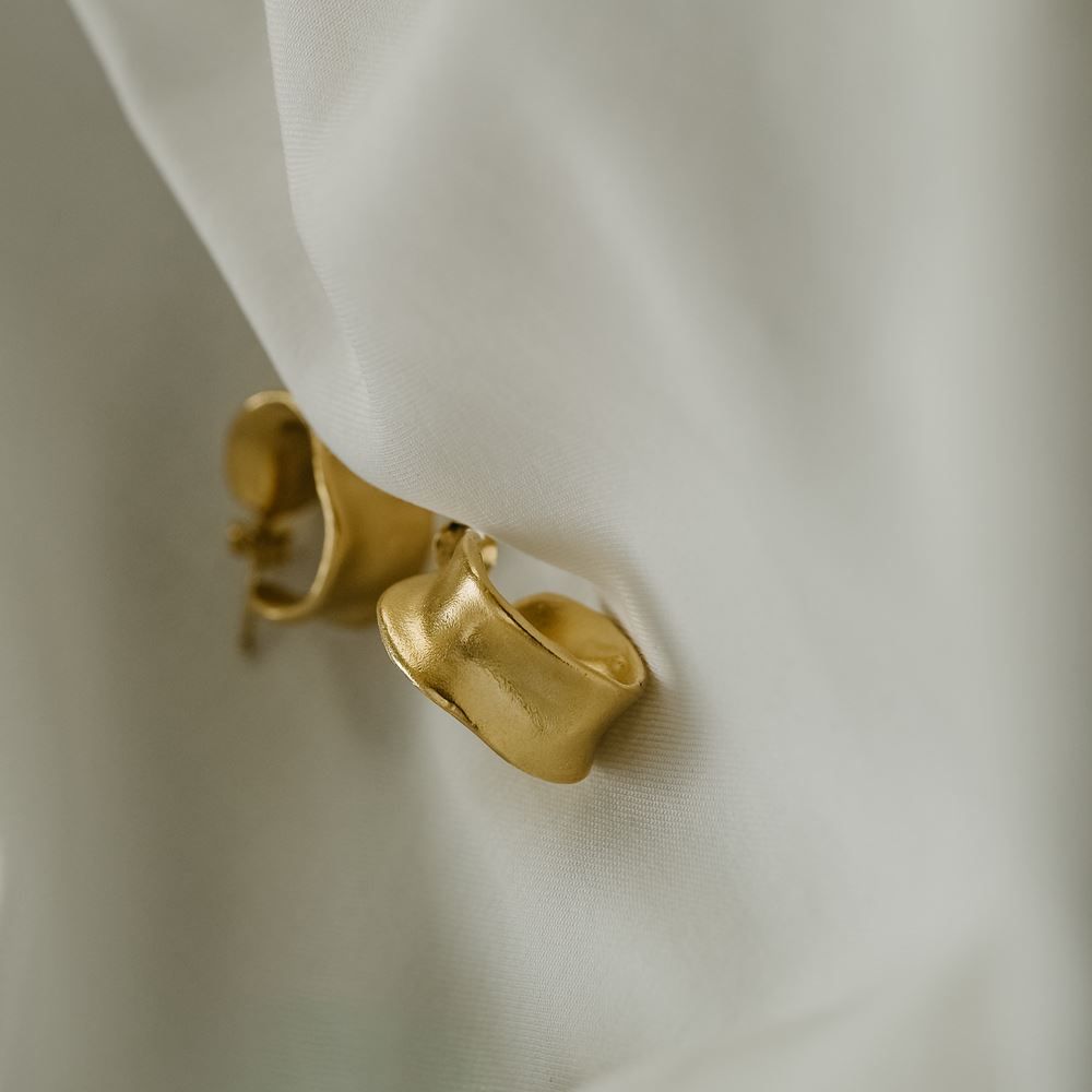 Creoles Meryl (gold plated)