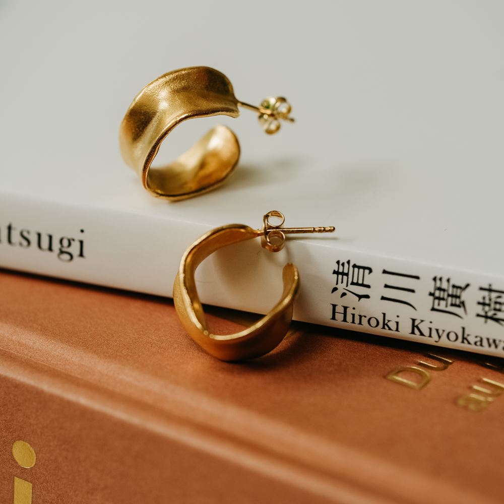 Creoles Meryl (gold plated)