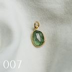 Pendant "La Singulière" tourmaline - pièce unique (18k gold)