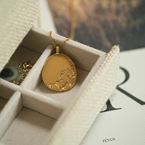 Necklace "La résiliente" (gold plated)