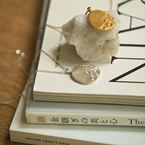 Necklace "La résiliente" (gold plated)