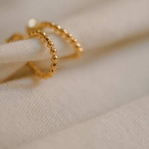 Mini creole Fairy Billie (18k gold)