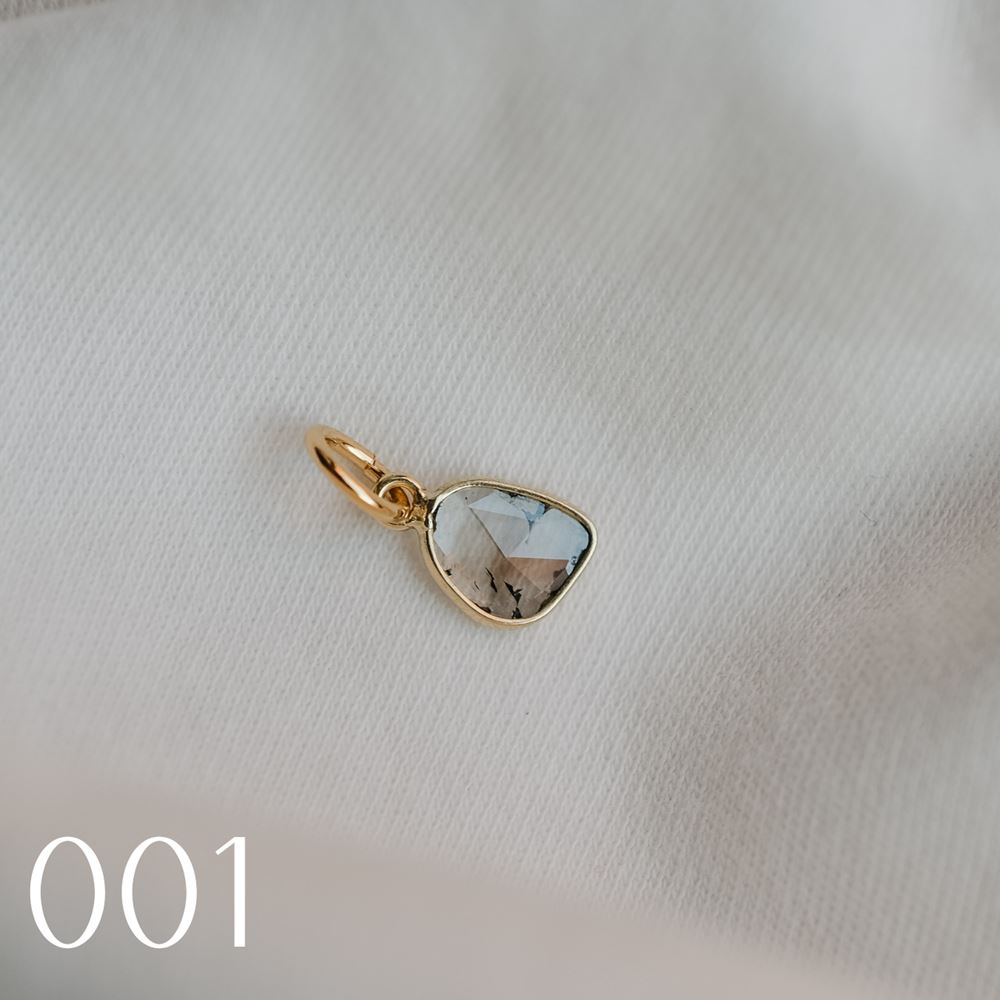 Pendant "La Singulière" diamond - pièce unique (18k gold)