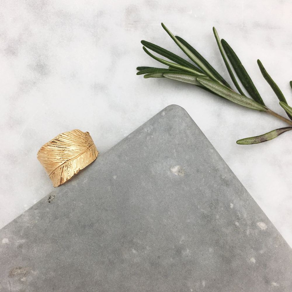 Ring Inès (gold plated)