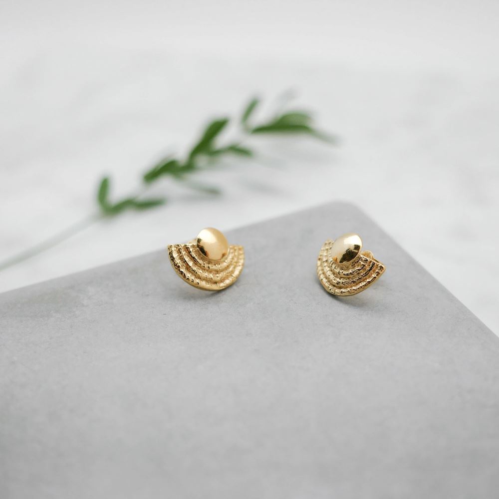 Earrings Eïdi (gold plated)
