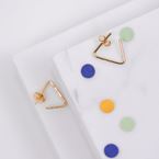 Mini Creole "Fée Clochette" (18ct gold)