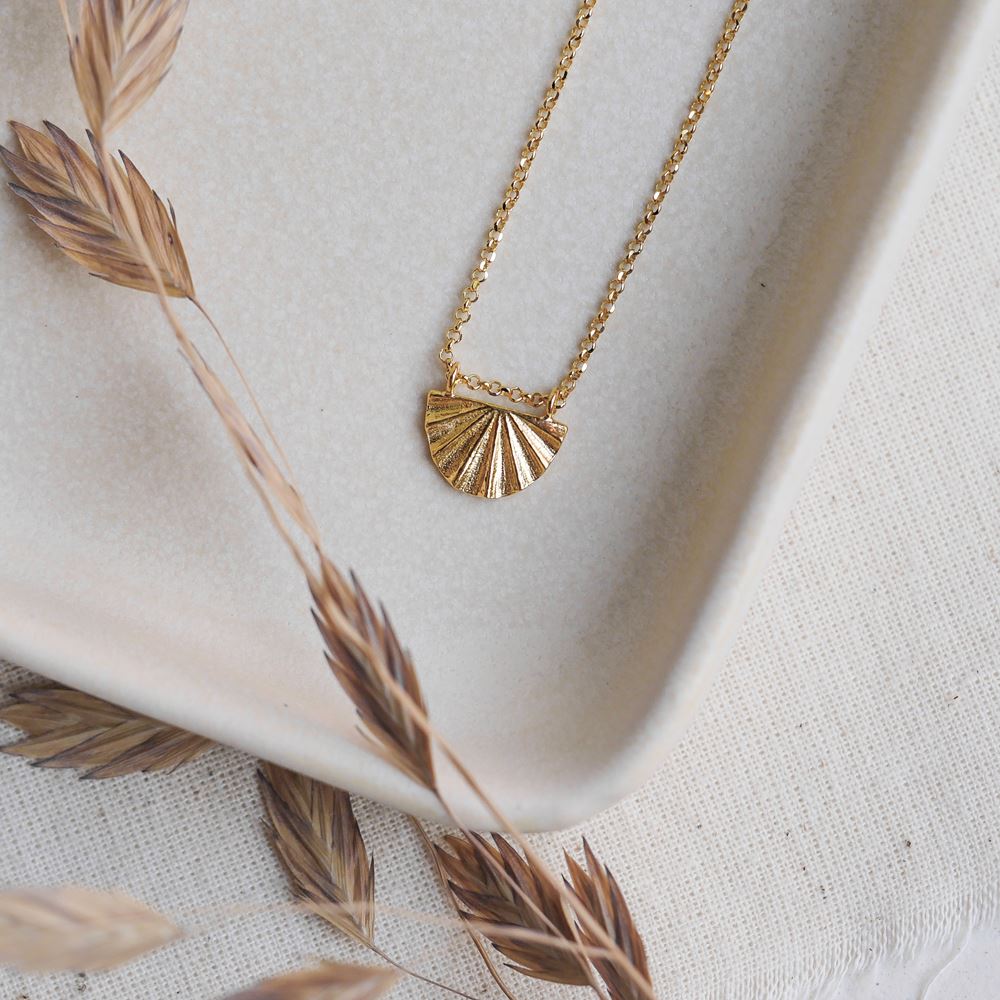 Necklace Céleste (gold plated)